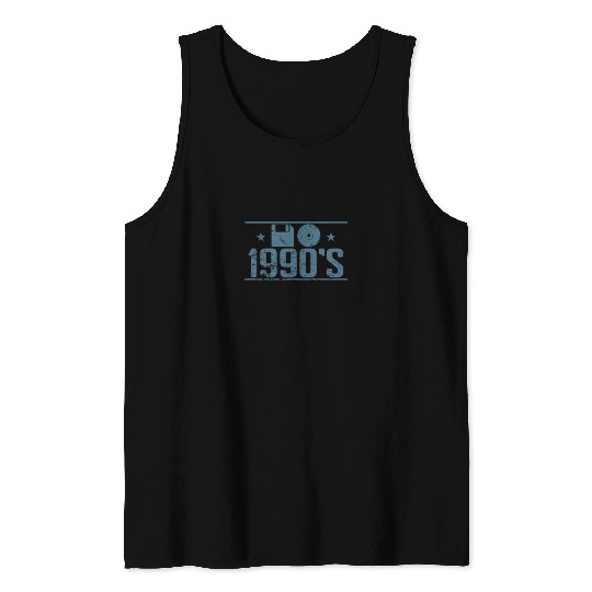 Floppy Disk and CD 1990's Retro Memory Module Tank Tops