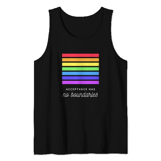 Acceptance Has No Boundaries Tank Tops