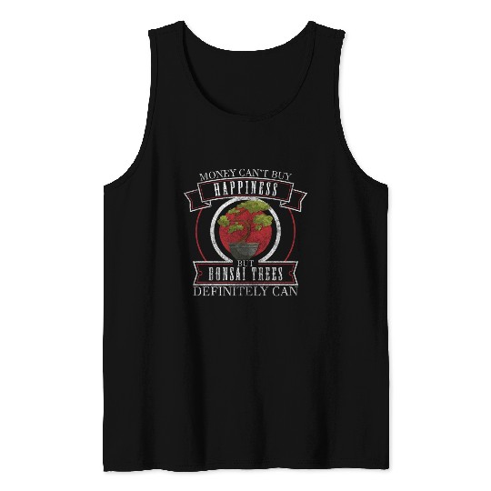 Bonsai Gardener Relaxation Environment Tank Tops