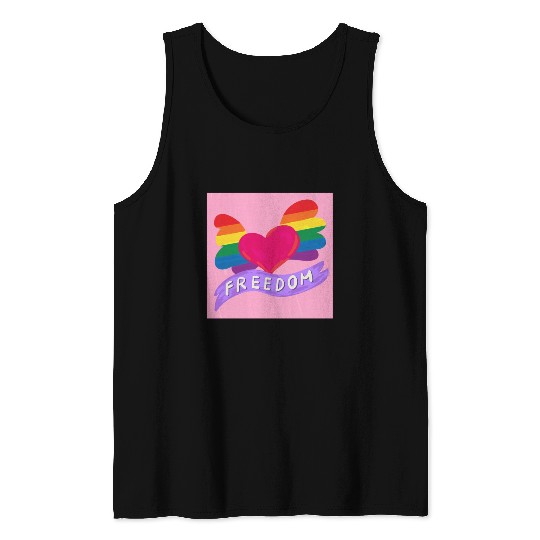 Love Freedom Tank Tops