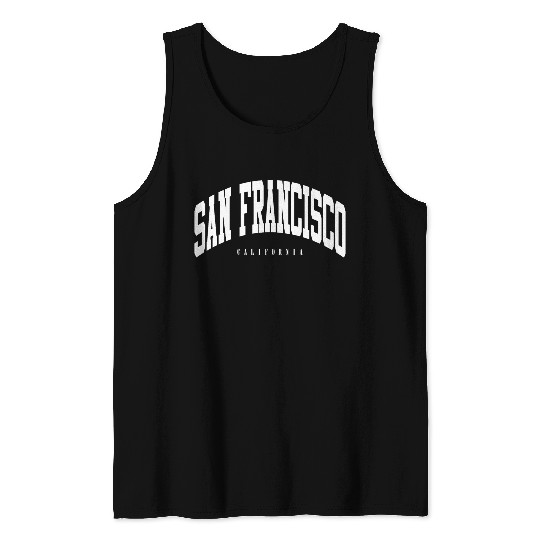 SAN FRANCISCO Tank Tops