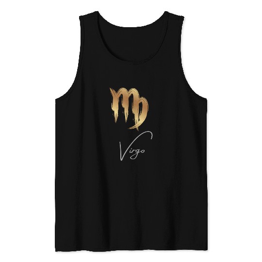 Virgo zodiac sign Tank Tops