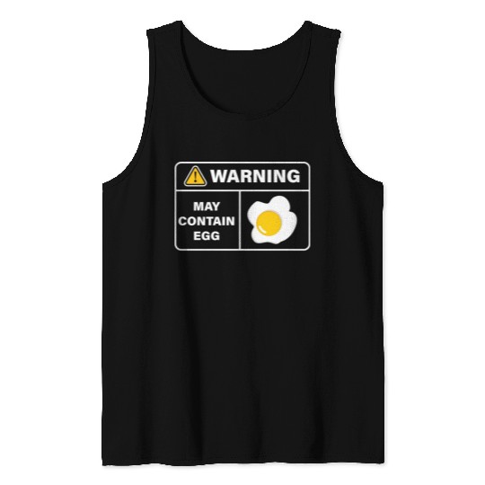 Fried Egg Lover Funny Foodie Tank Tops
