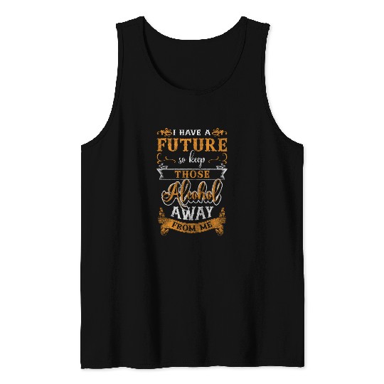 Beer Healthy Sanity Motivation Tank Tops