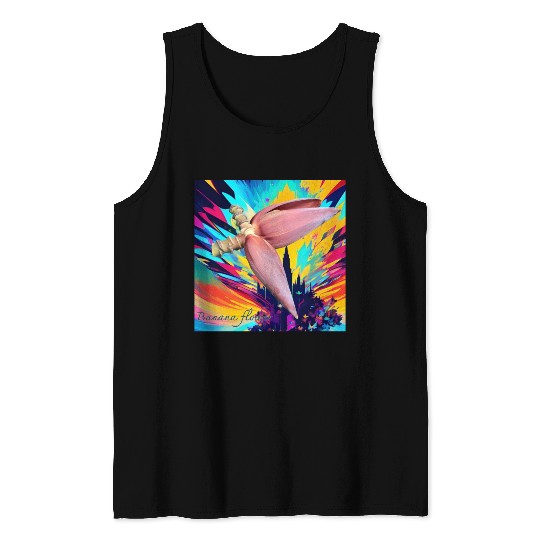 Banana flower Tank Tops