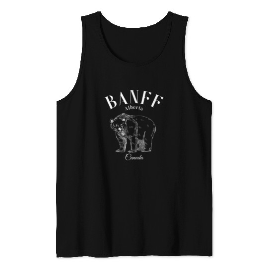 Banff Alberta Alberta's Rockies Souvenir Tank Tops