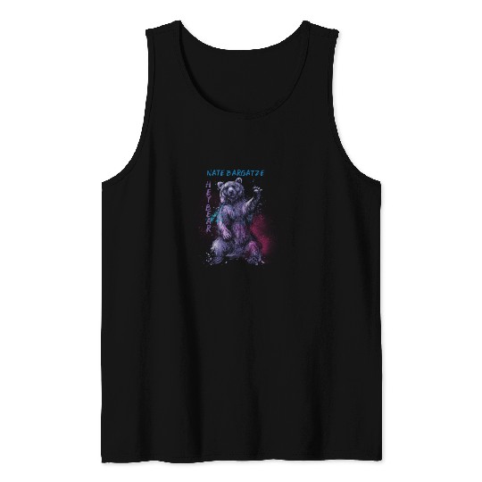 Hey Bear Painting Tank Tops
