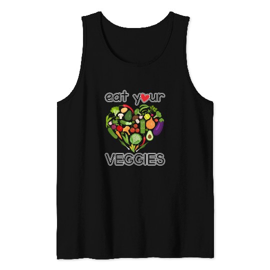 eat your veggies Tank Tops