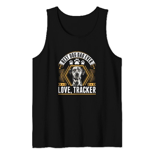 Best Great Dane Dog Dad Ever Love Tracker Tank Tops