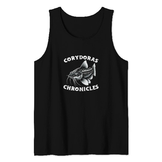 Corydoras Catfish Fish Lover Freshwater Aquarium Tank Tops