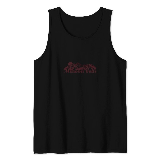 Maroon Bells Elk Mountains Colorado Tank Tops