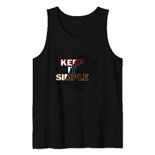 Minimalist Mastery: Keep It Simple Apparel Tank Tops