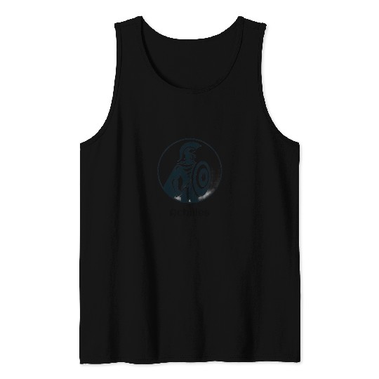 Abstract Achilles Tank Tops