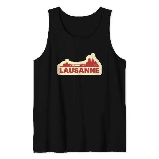 Lausanne Switzerland Tank Tops