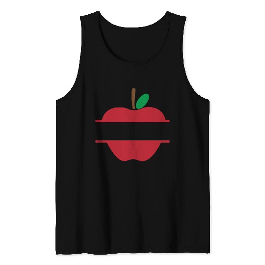 Teacher Monogram, teacher name Tank Tops