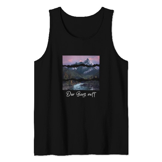 the mountain is calling Tank Tops