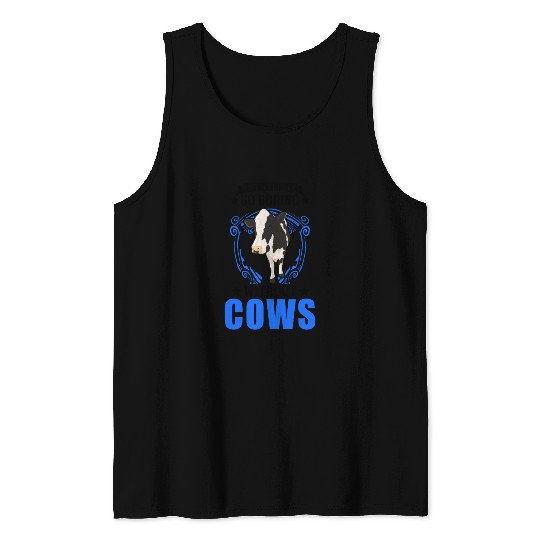 Cow Cattle Breeder Farmer Cows Tank Tops
