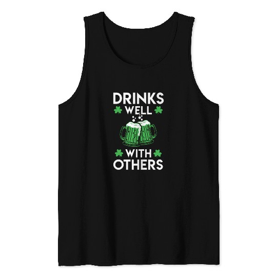 Green Beer St Patrick s Day Tank Tops