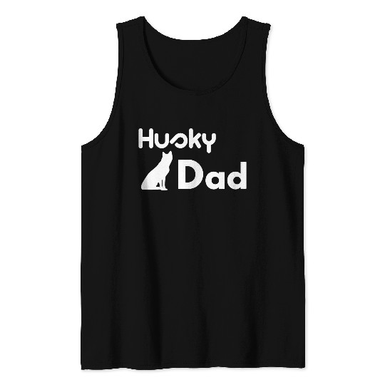 Husky Dad Tank Tops