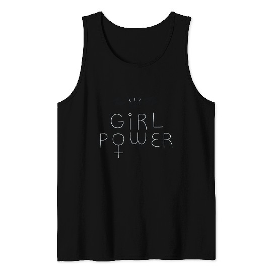 Girl Power - Empowerment Crown Tank Tops