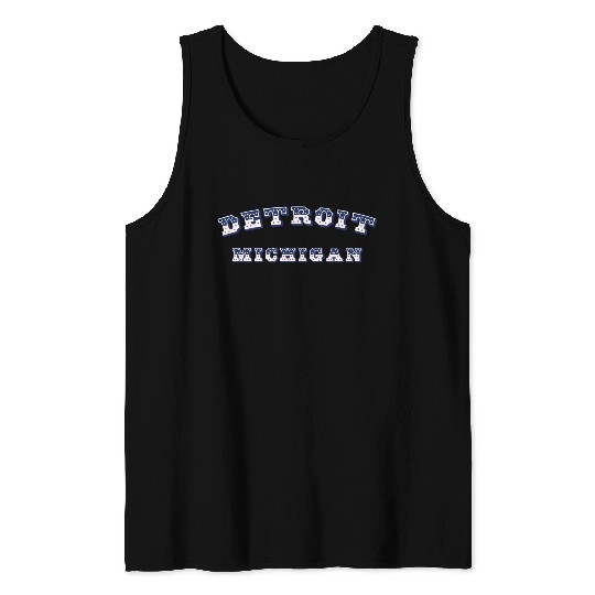 Detroit (MI) USA Tank Tops