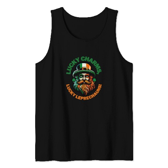Lucky charms, lucky leprechauns Tank Tops
