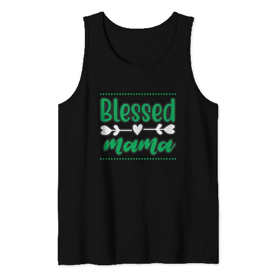 Blessed Mama Tank Tops
