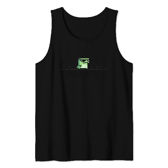 Peaceful rex Tank Tops