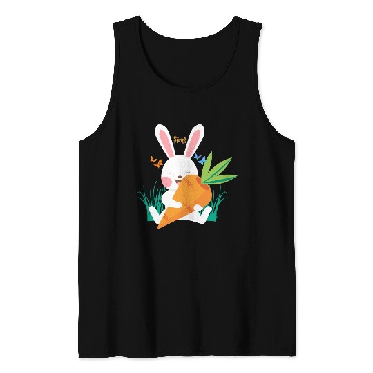 hello spring Tank Tops