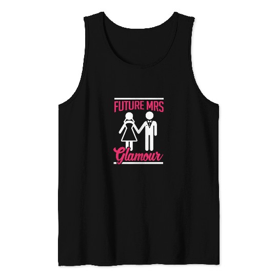 Bridal Future Mrs Glamous Tank Tops