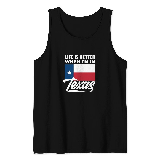 Texas Life Tank Tops