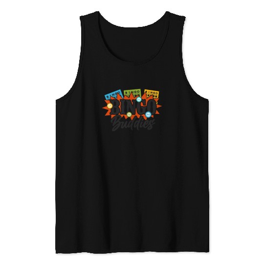 Bingo Player Besties Friends Bingo Tank Tops