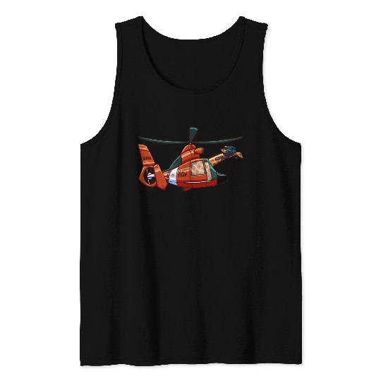 US Coast Guard Giraffe Tyler Tank Tops