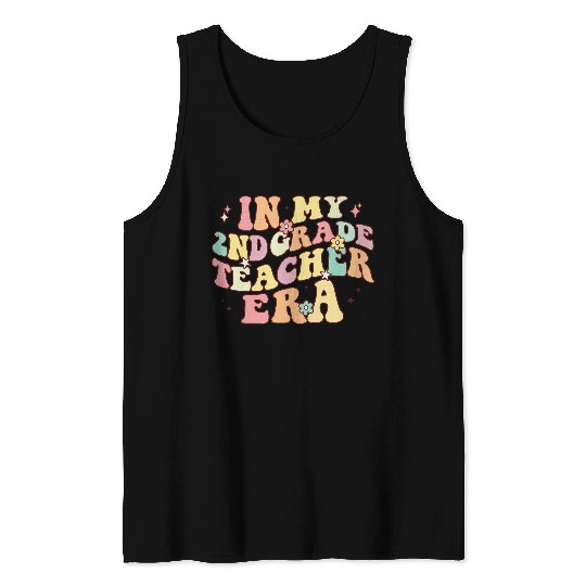 In My 2nd Grade Teacher Era Tank Tops