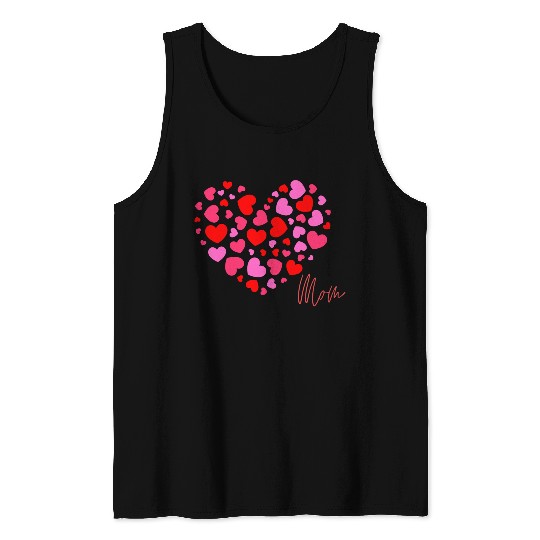 Hearts Love Mom 2 Tank Tops