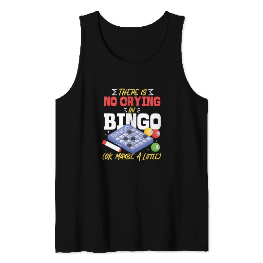 Bingo Player There Is No Crying In Tank Tops