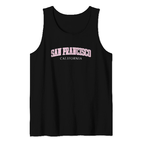 San Francisco California Tank Tops