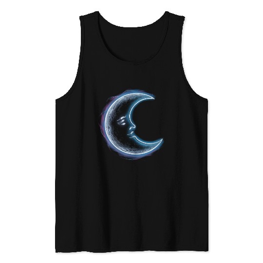 Neon moon Tank Tops