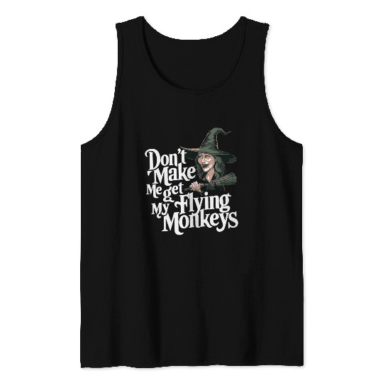 Wicked Witch Flying Monkeys Tank Tops