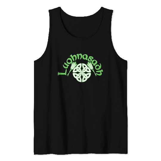 Irish Lughnasadh Festival Celtic Knot Tank Tops
