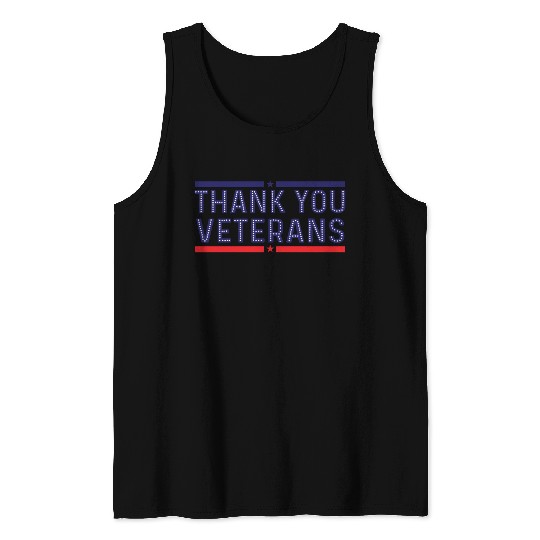THANK YOU VETERANS Tank Tops