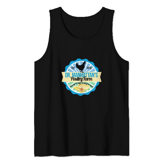 Dr Manhattan Poultry Farm Tank Tops