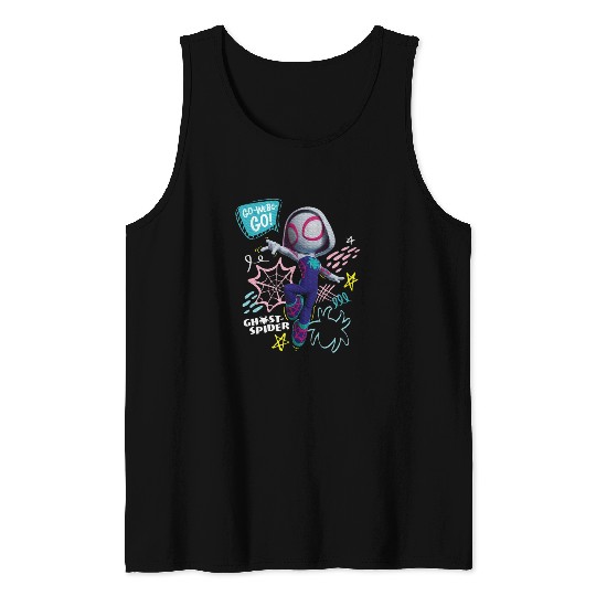 Marvel Spidey And His Amazing Friends Ghost Spider Tank Tops
