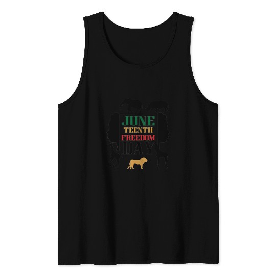 "Juneteenth Tank Tops