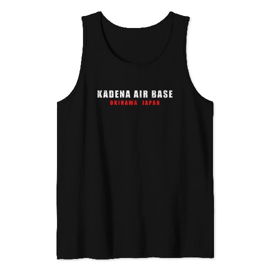 Kadena USAF Okinawa Japan Tank Tops