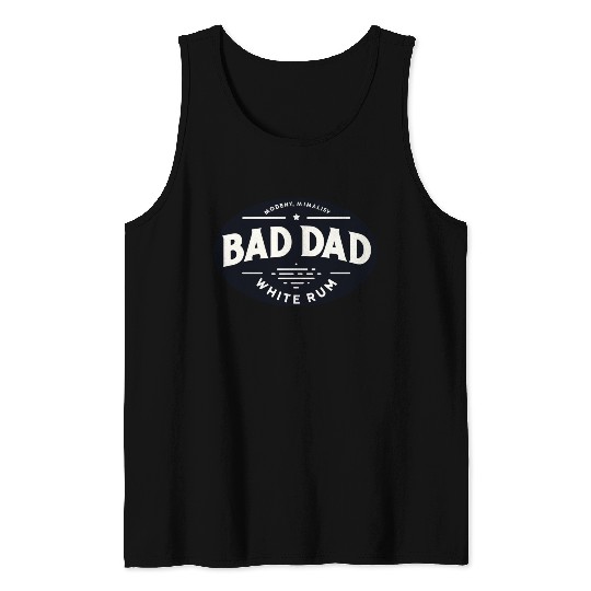 BD WHITE RUM Tank Tops