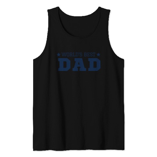 World's Best Dad Tank Tops
