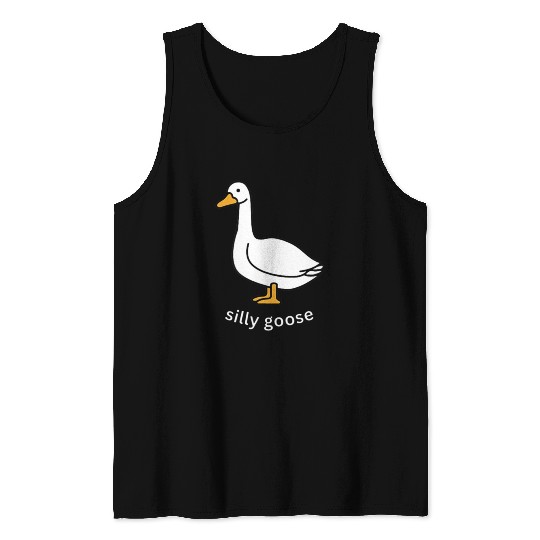Silly Goose Cute Trendy Clothing Tank Tops