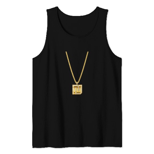 Hip Hop Chain with Shekel Tank Tops