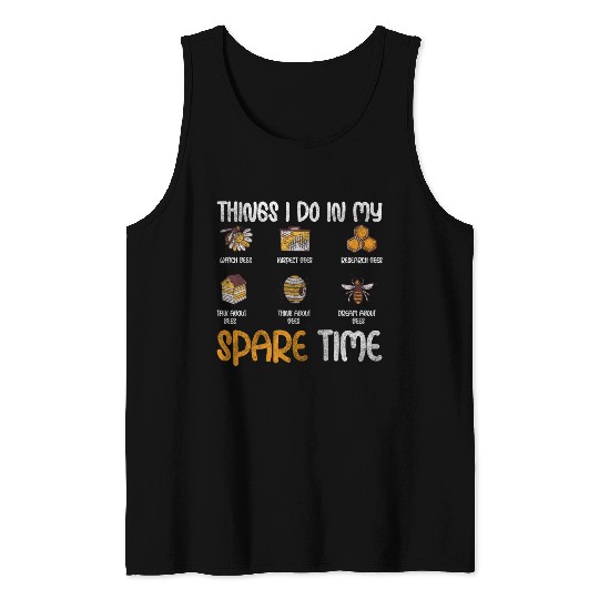 Honey Bee Bees Useful Summer Tank Tops